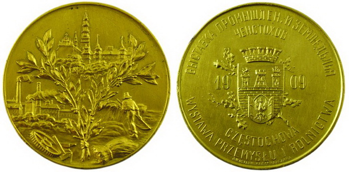 Złoty medal Wystawy Przemysłu i Rolnictwa