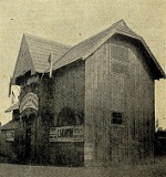 Pawilon firmy: C. Skoryna, na Wystawie Częstochowskiej.