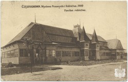 CZĘSTOCHOWA. Wystawa Przemysłu i Rolnictwa. 1909. Pawilon rolnictwa. Wydawnictwo Imperial (seria I)