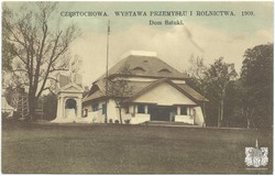 CZĘSTOCHOWA. WYSTAWA PRZEMYSŁU I ROLNICTWA. 1909. Dom Sztuki. Fot. W. Wesołowski. Wydawnictwo B-ci Rzepkowicz. Warszawa (seria II)