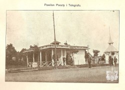 Pawilon Poczty i Telegrafu.