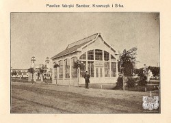 Pawilon fabryki Sambor, Krawczyk i S-ka.